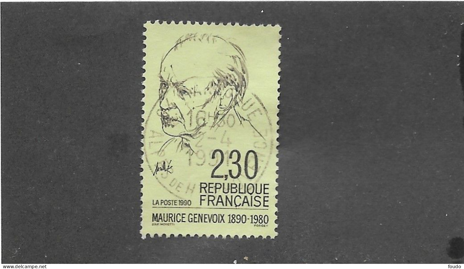 FRANCE 1990 -   N°YT 2671 - Used Stamps