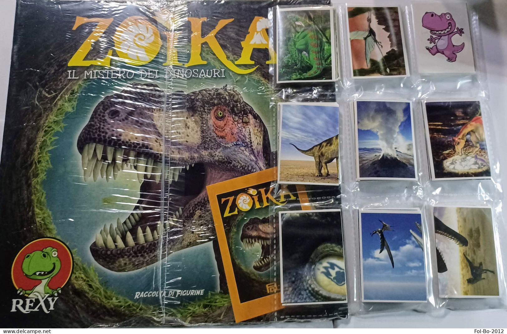 Zoika.dinosauri.album+set Completo Figurine FOL.BO. 2015 No Panini - Autres & Non Classés