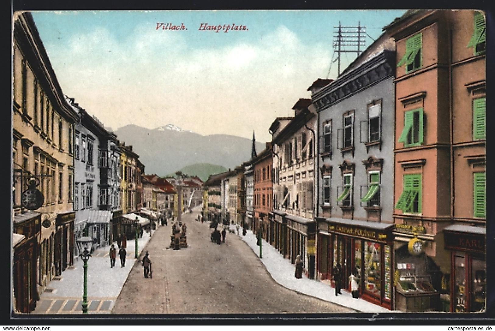 AK Villach, Hauptplatz  - Andere & Zonder Classificatie