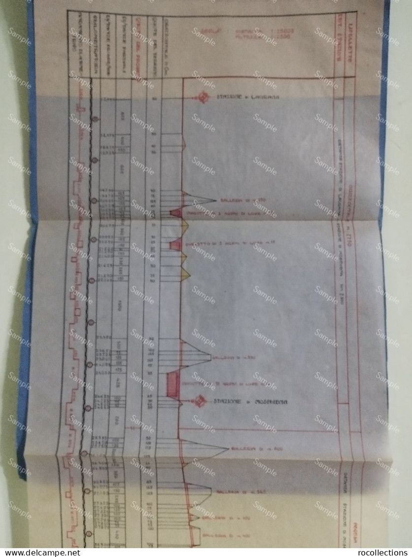 Croatia Railway Stations Line Rijeka-Pola. Profile Section LOVRAN Moscenicka Draga BRSEK  Plomin (Krsan). 1926 - Architectuur