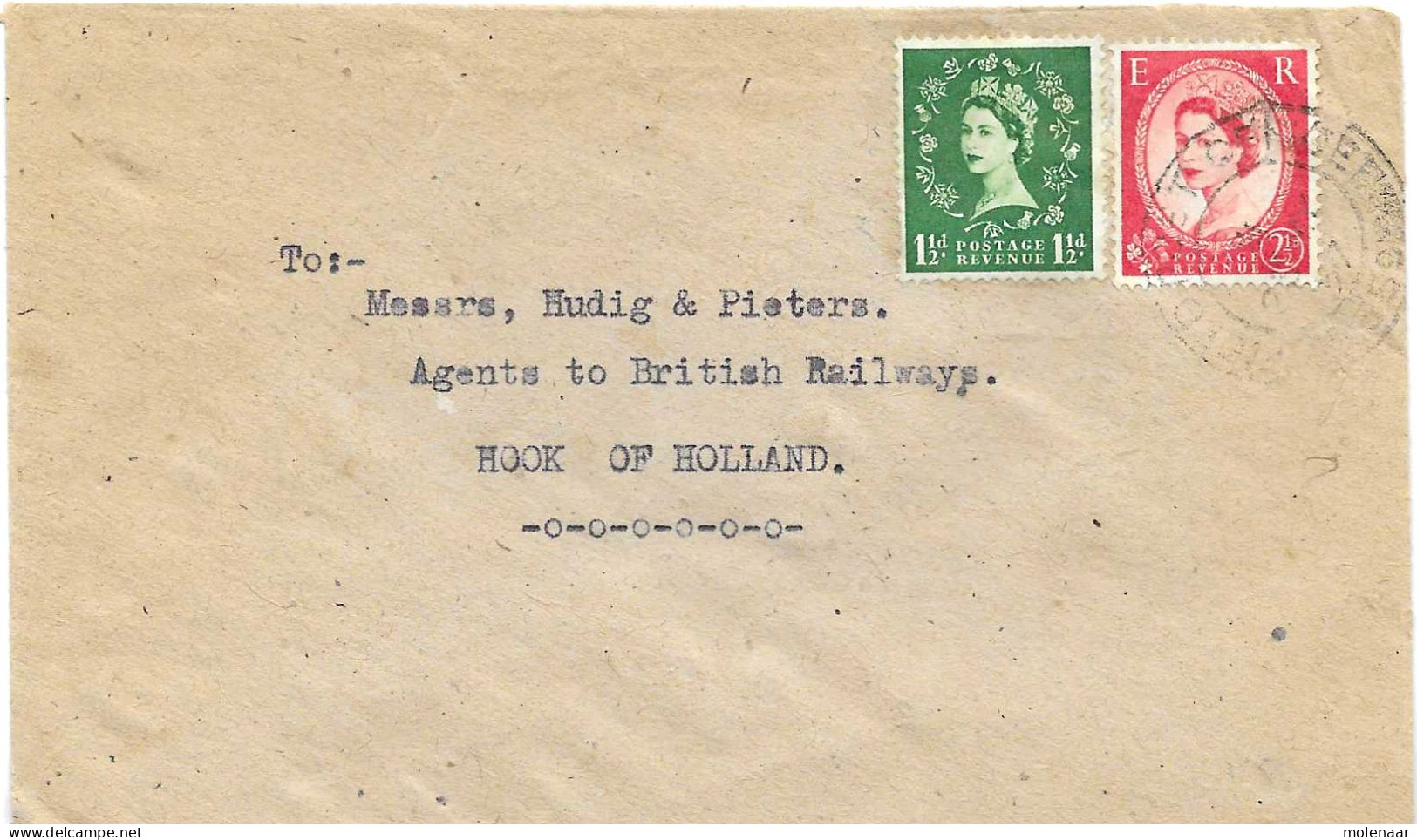 Postzegels > Europa > Groot-Brittannië >1952-2022 Elizabeth II >Brief Met No, 259-261 Field Post Office (17488) - Cartas & Documentos