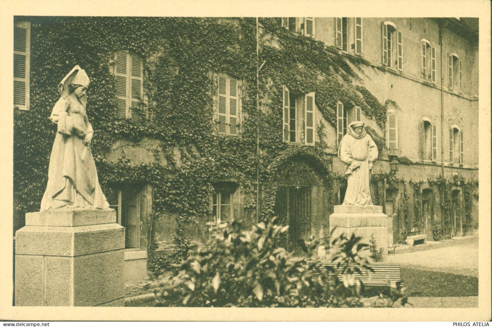 CP Beaune Hôtel Dieu YT N°499 Maxi CAD 1er Premier Jour FDC Beaune Cote D'or 17 5 41 - ....-1949