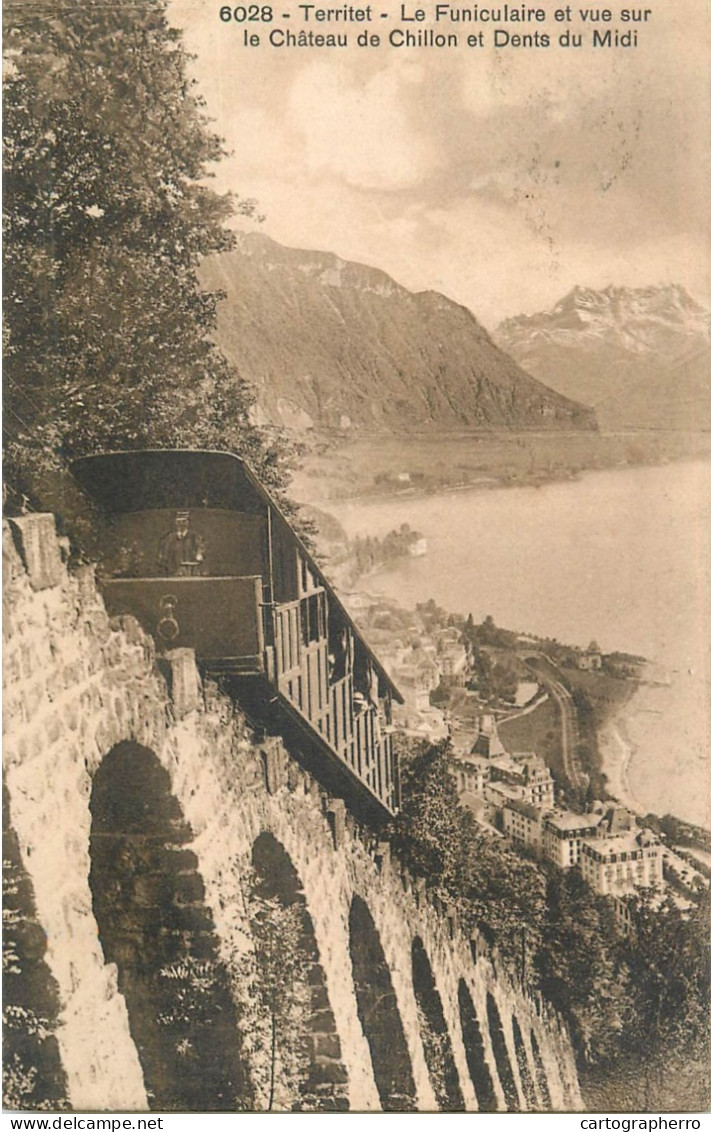 Suisse - Funiculaire De Territet - Andere & Zonder Classificatie