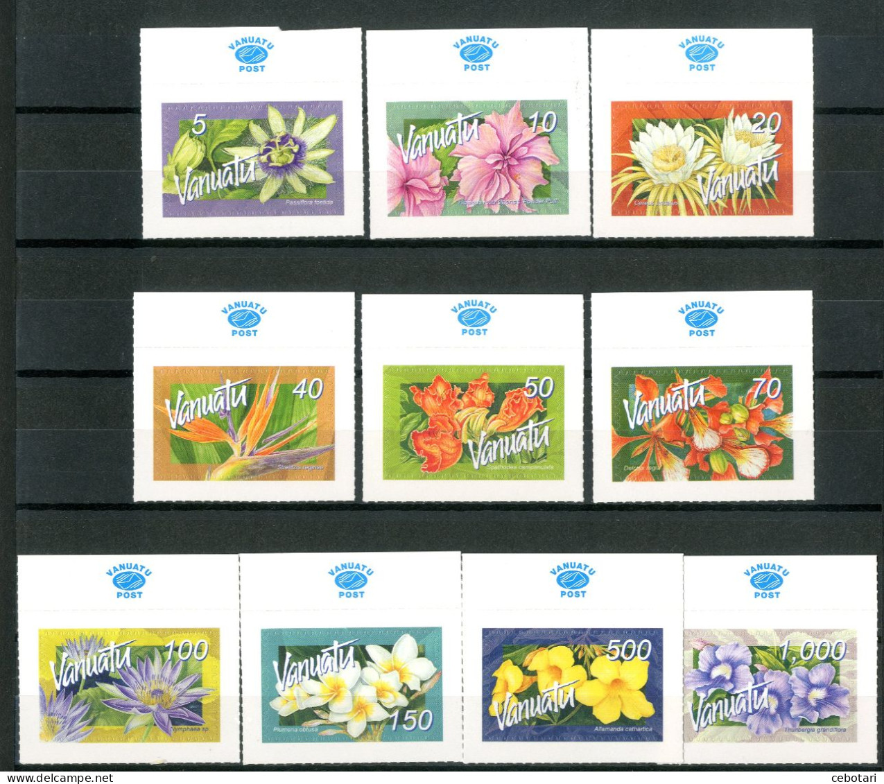 VANUATU 2006** - Fiori / Flowers - 10 Val. MNH. - Altri & Non Classificati