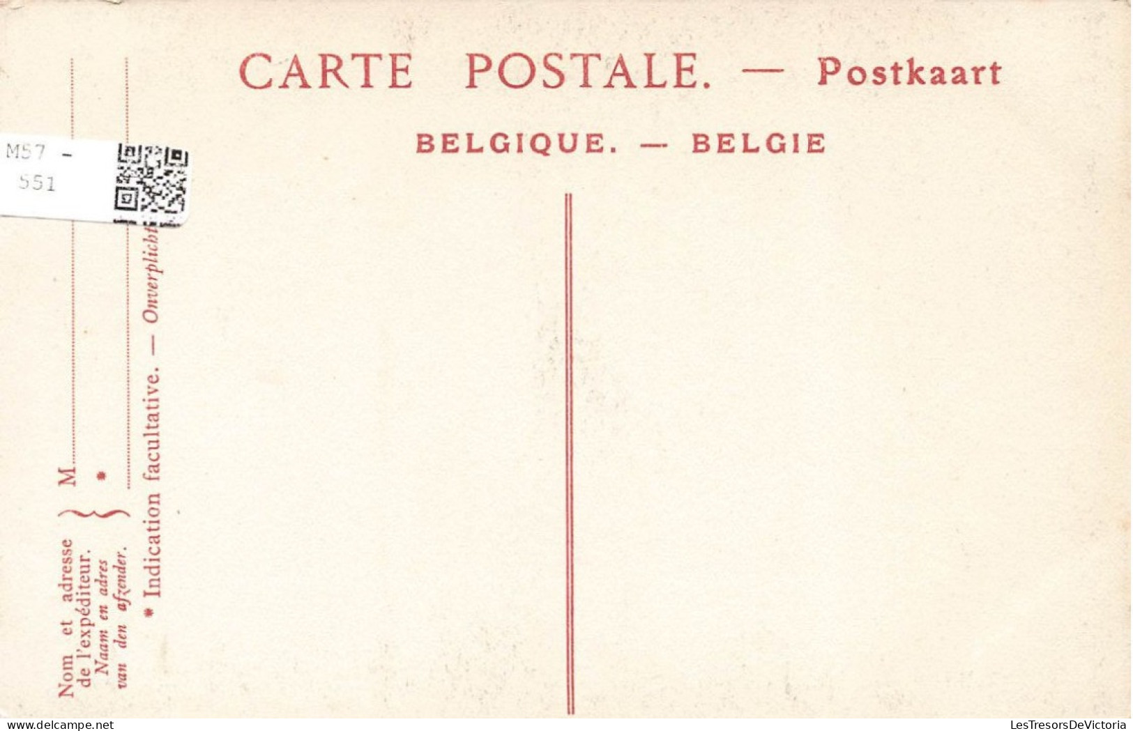 BELGIQUE - Bruxelles - Cathédrale Ste Gudule - Jonathan Raillant Sur Les Hosties Consacrées - Carte Postale Ancienne - Altri & Non Classificati