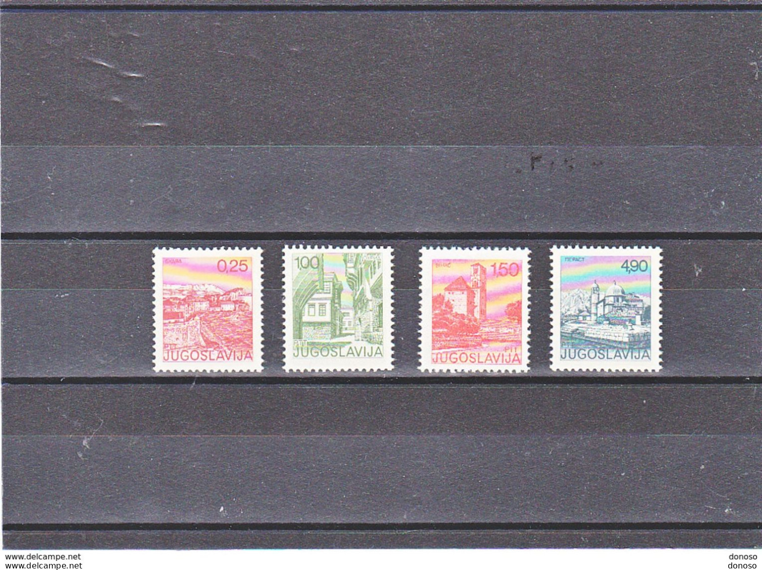 YOUGOSLAVIE 1976 TOURISME Yvert 1535-1538, Michel 1646 + 1660-1662 NEUF** MNH Cote 5 Euros - Unused Stamps
