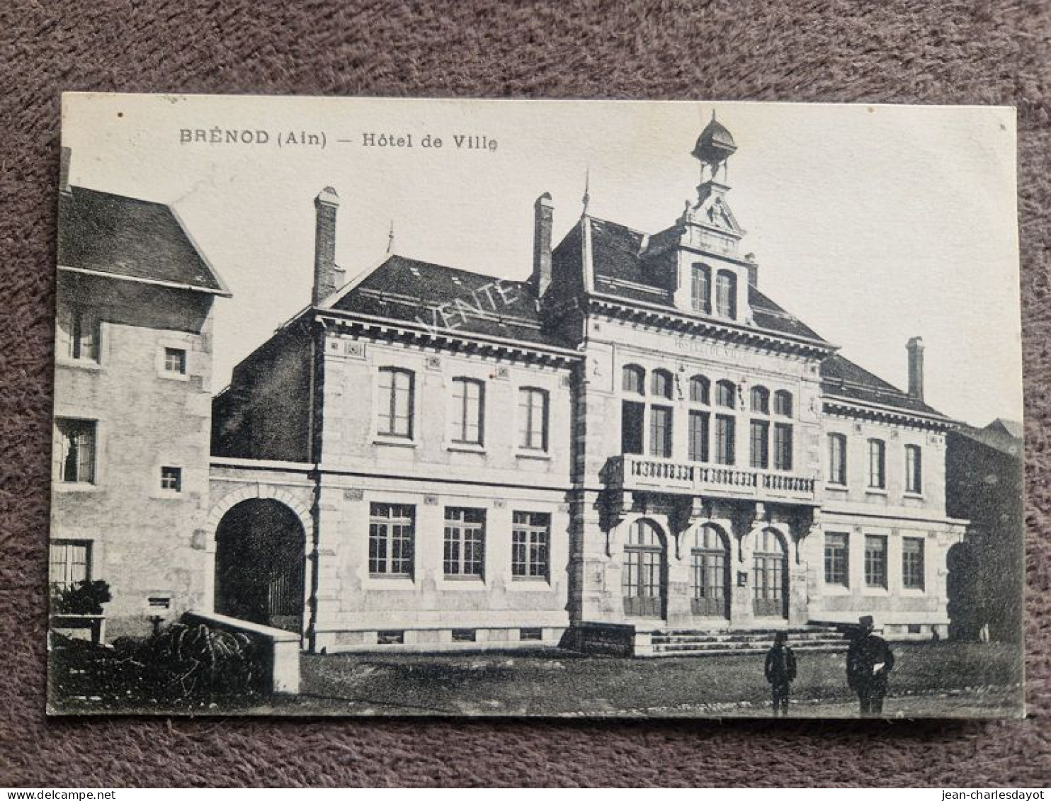 Carte Postale BRENOD: Hôtel De Ville - Non Classés