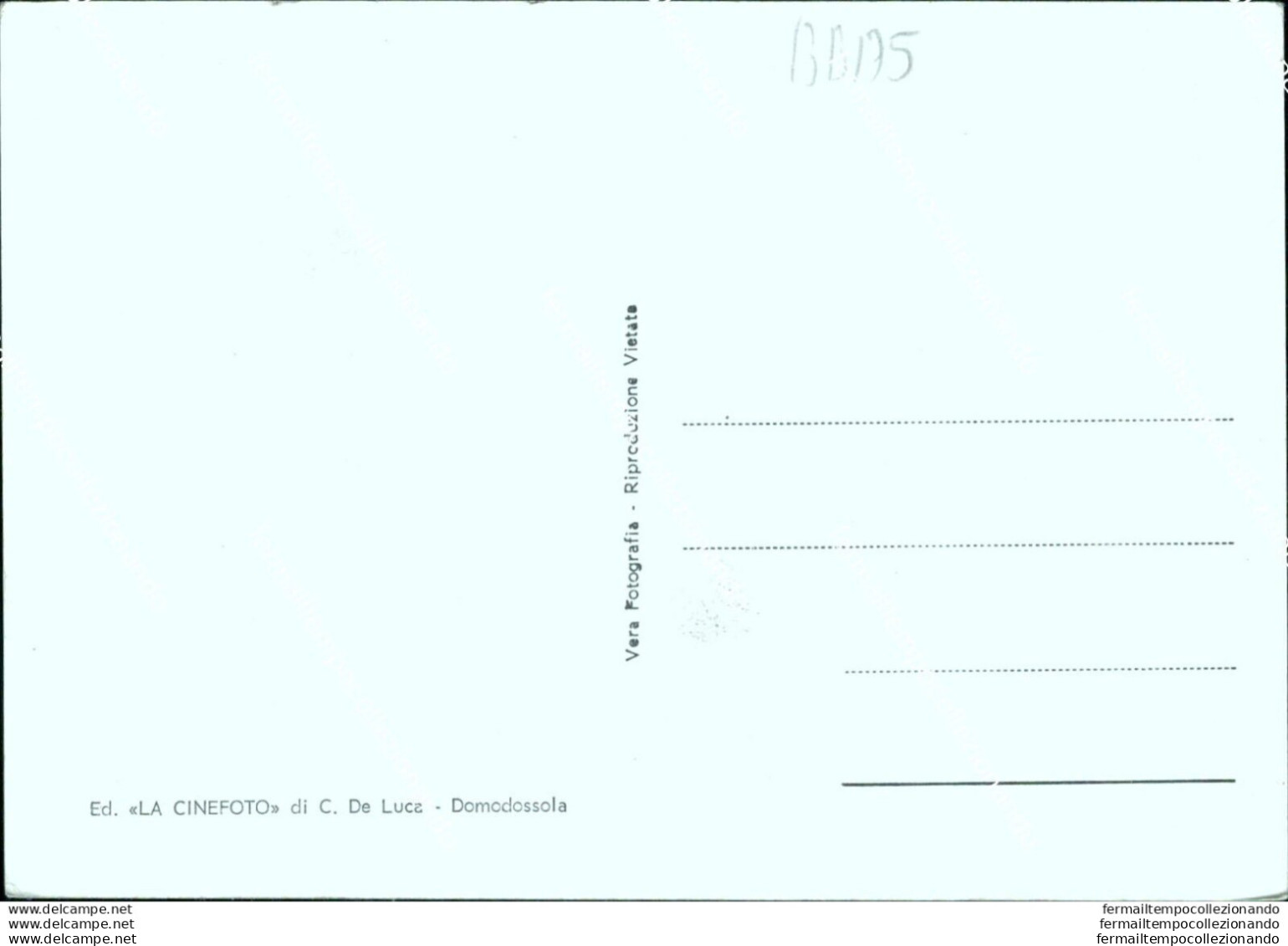 Bb175 Cartolina Valle Antigorio Baceno Panorama Verbania Piemonte - Biella