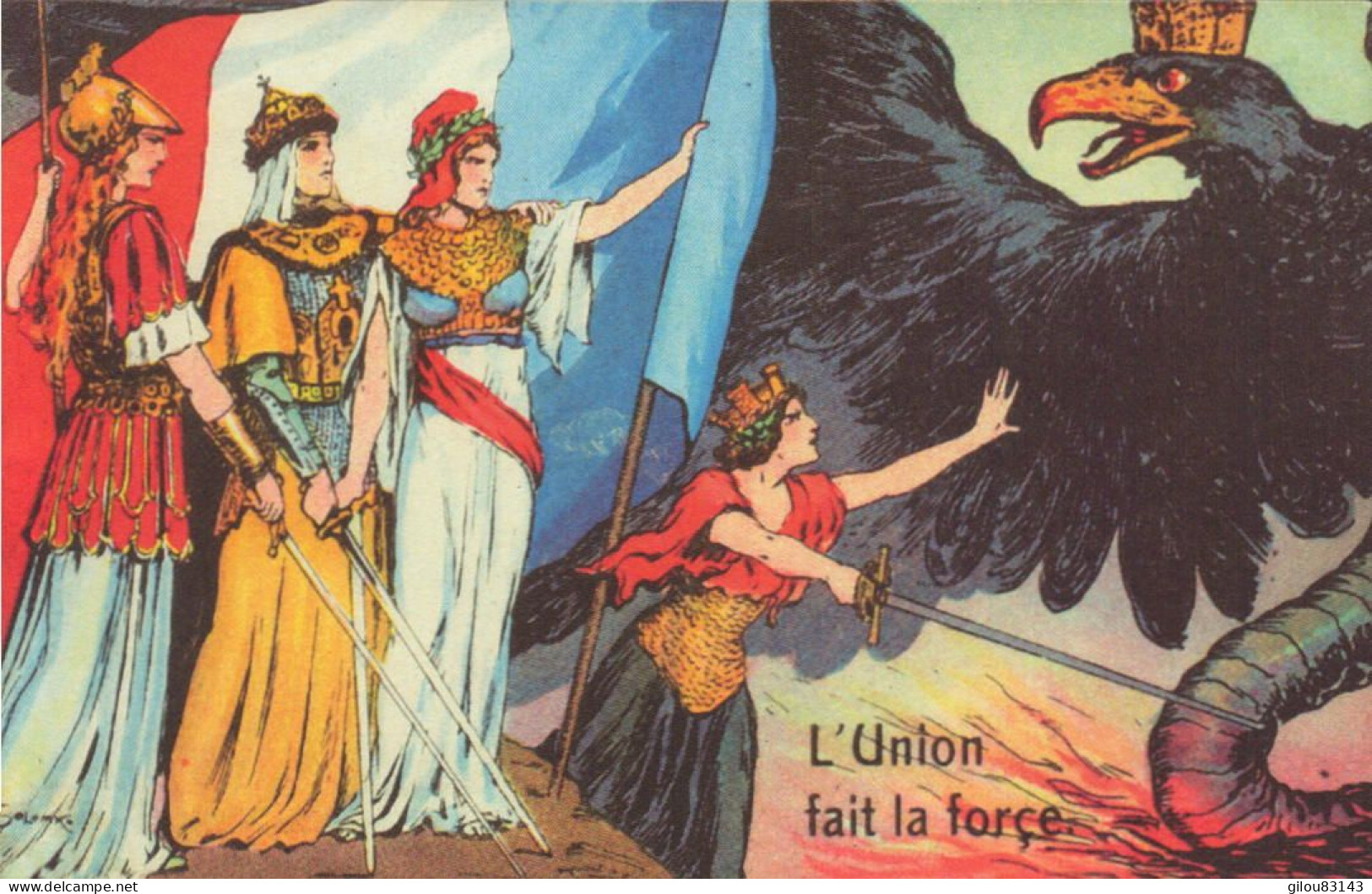 Illustrateur, Solomko, L Union Fait La Force, Patriotique - Solomko, S.