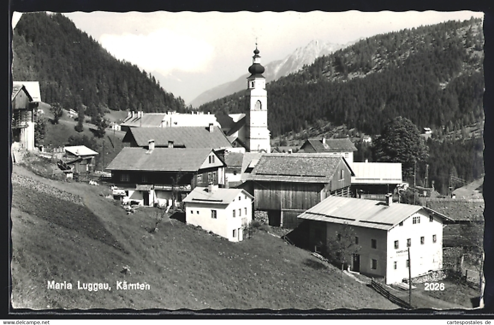 AK Maria Luggau /Kärnten, Ortsansicht Im Sonnenschein  - Otros & Sin Clasificación