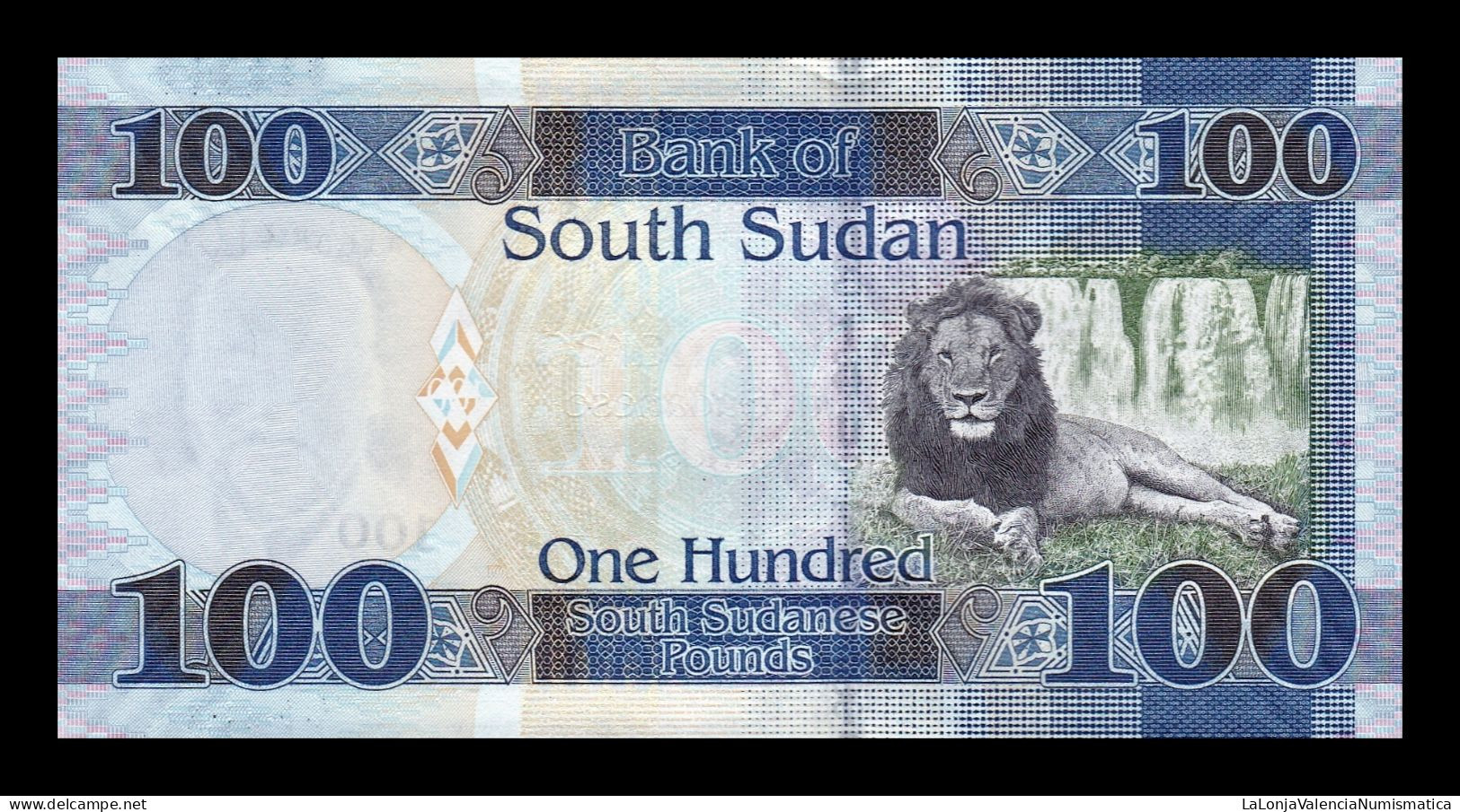 South Sudán Del Sur 100 Pounds 2019 Pick 15d Sc Unc - Zuid-Soedan