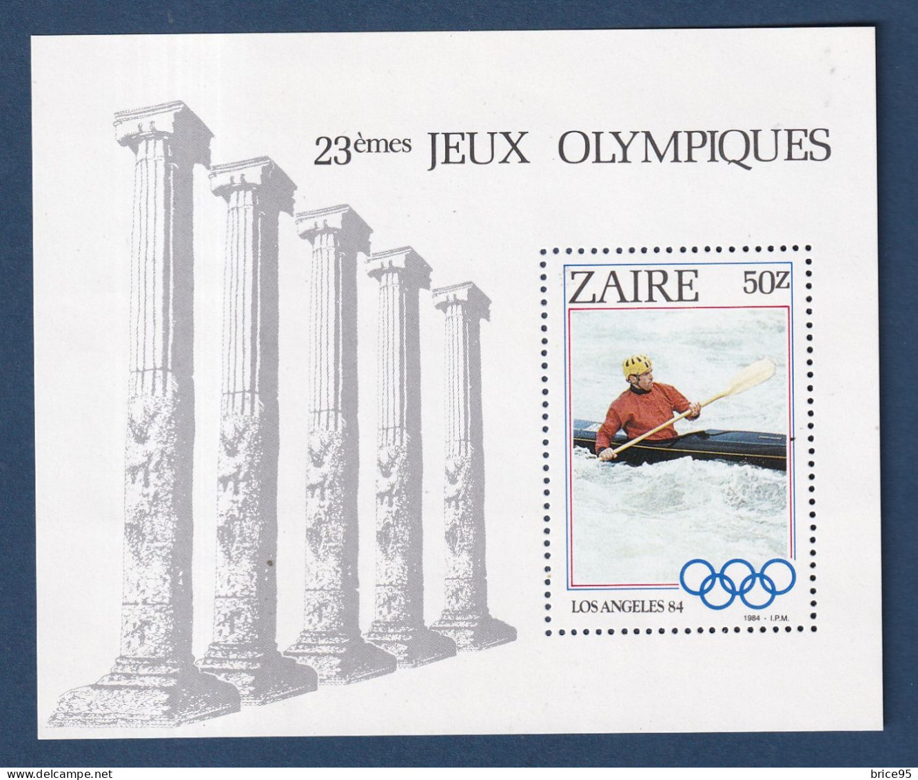 Zaïre - YT Bloc N° 34 ** - Neuf Sans Charnière - 1984 - Nuovi