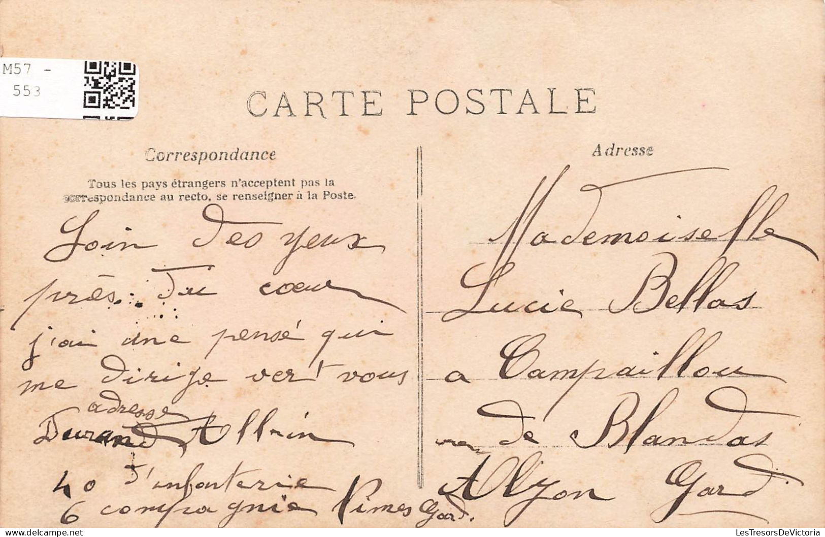 MILITARIA - Un Officier Tout Souriant - Colorisé - Carte Postale Ancienne - Other & Unclassified