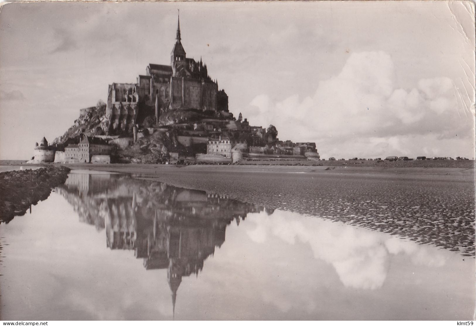 Le Mont Saint Michel - Ensemble Sud à Marée Descendante - Le Mont Saint Michel