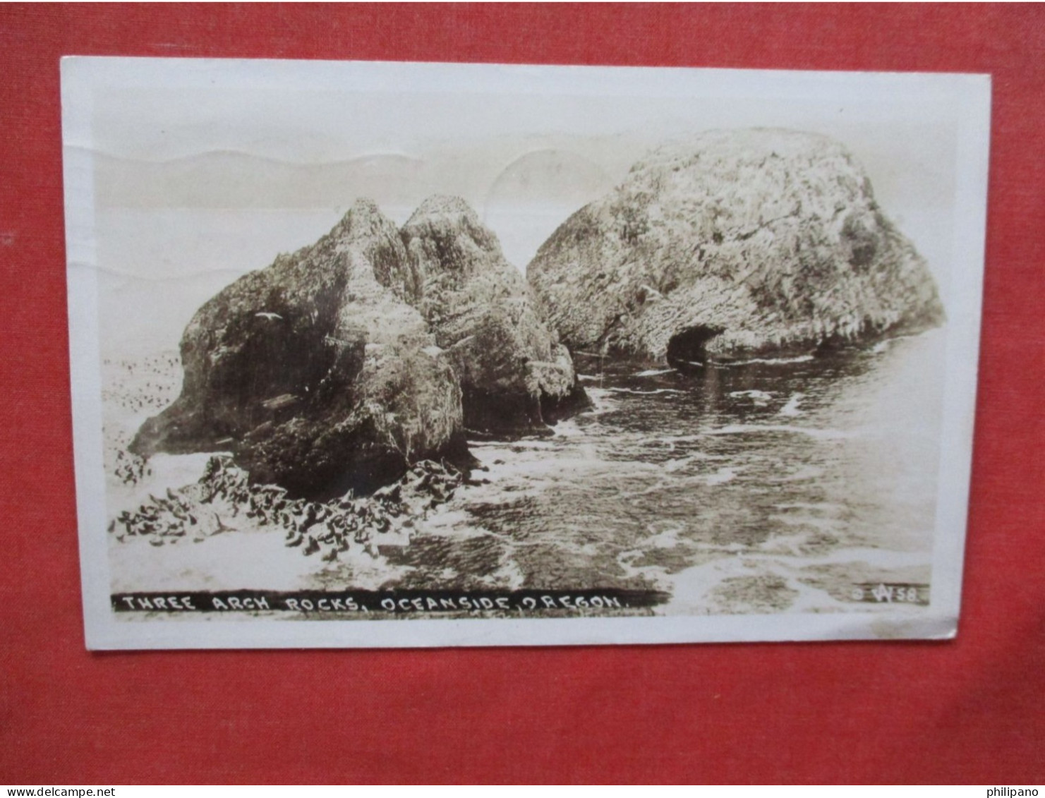 RPPC. Three Arch Rocks Oceanside. Oregon     Ref 6409 - Otros & Sin Clasificación