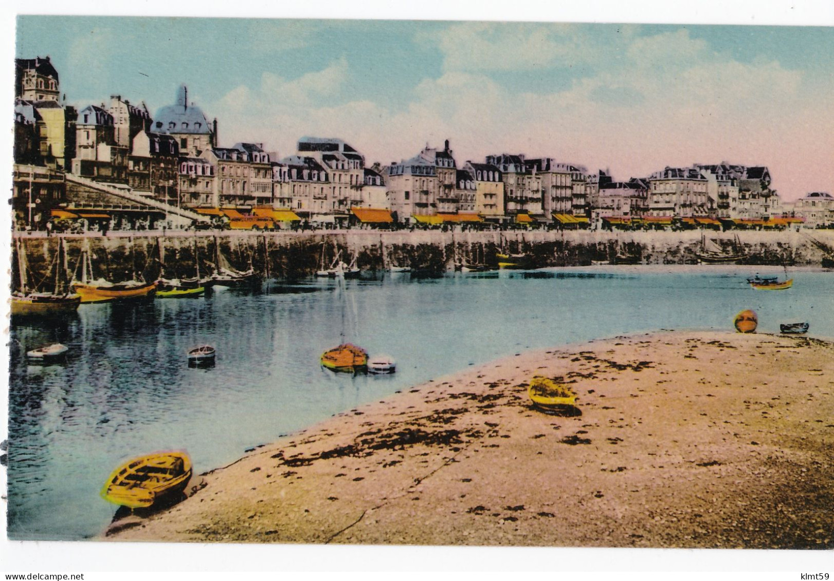 Le Tréport - Les Quais à Marée Basse - Le Treport