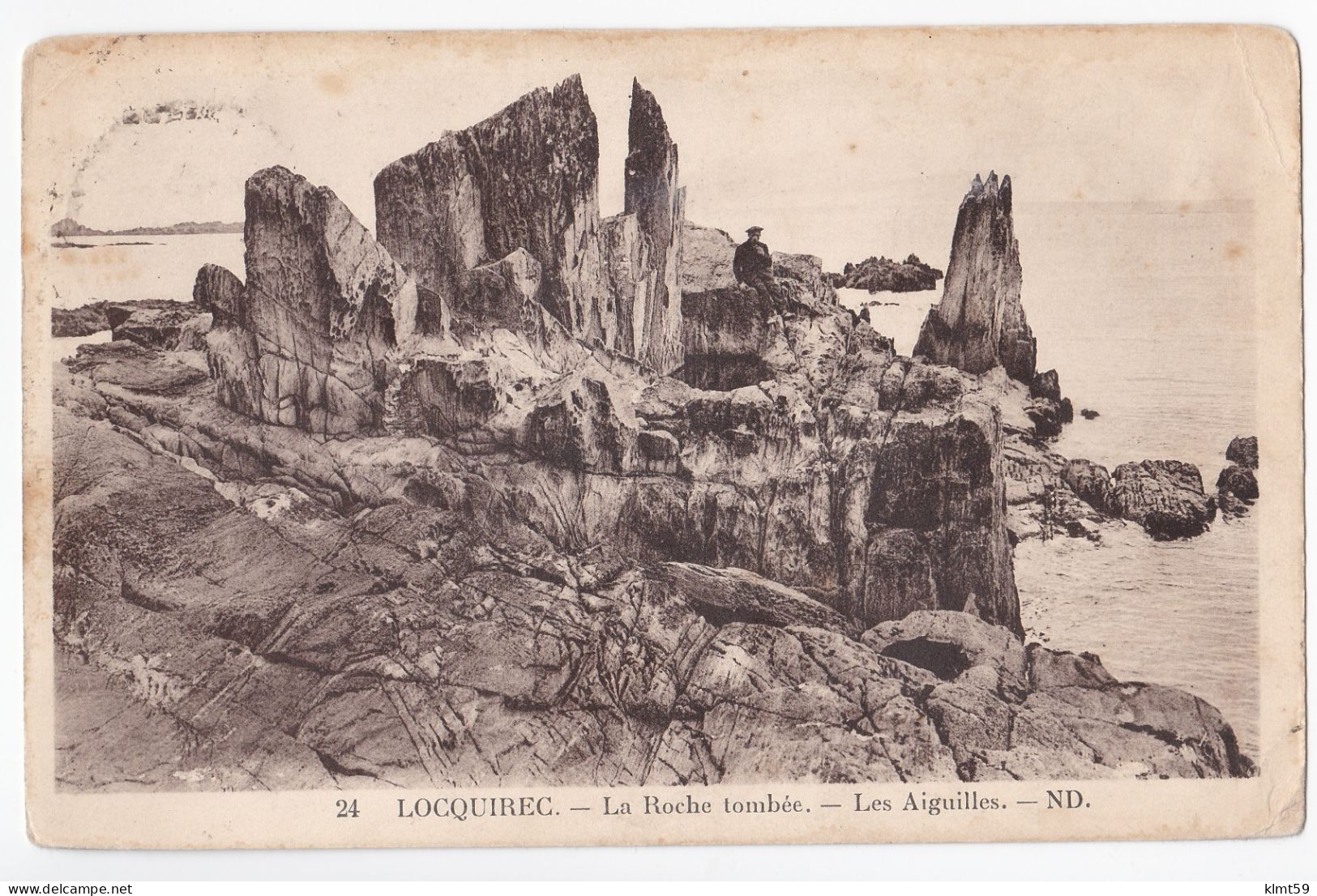 Locquirec - La Roche Tombée - Locquirec