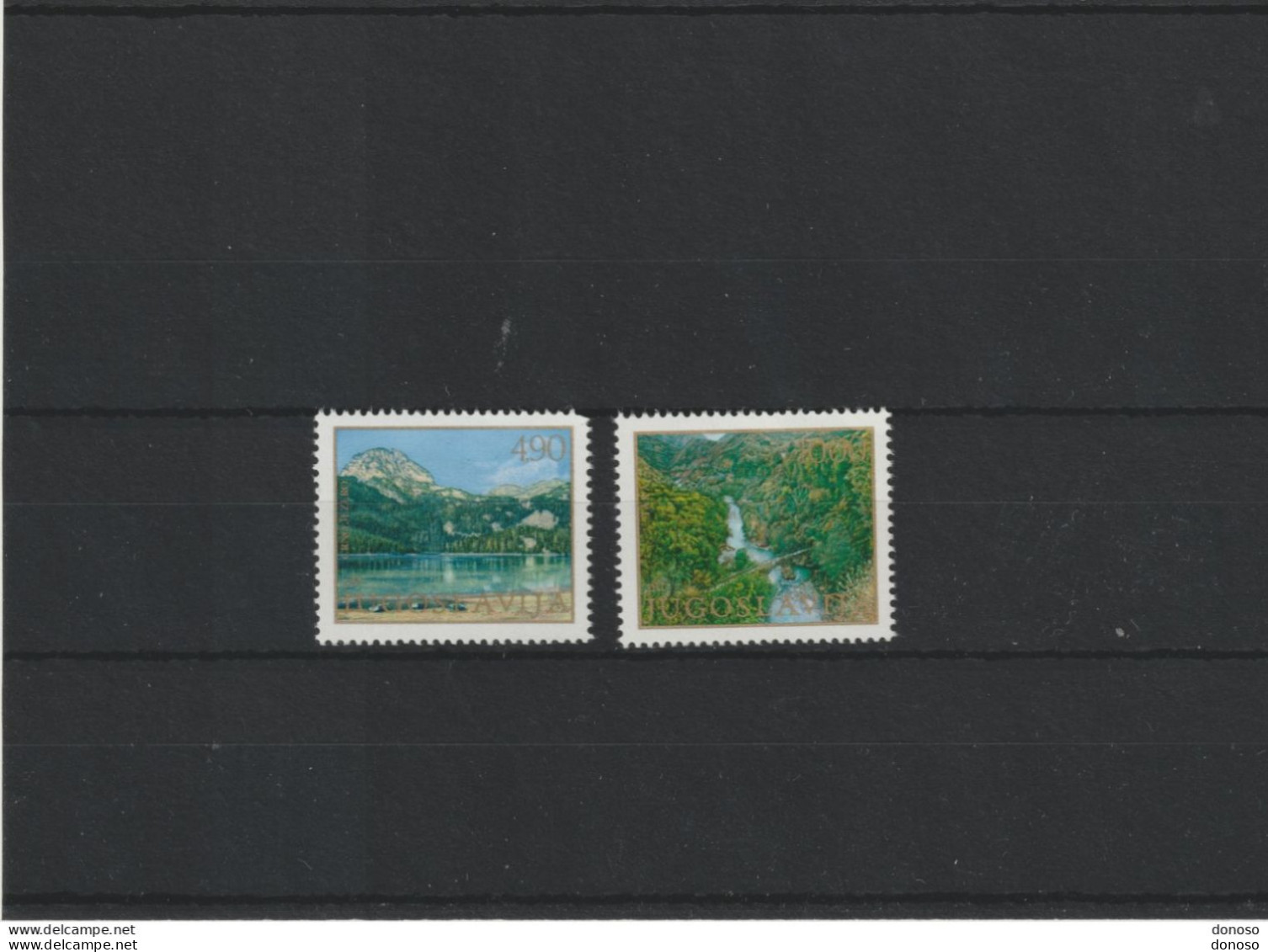 YOUGOSLAVIE 1978 Protection De L'environnement Yvert 1624-1625 NEUF** MNH - Nuevos