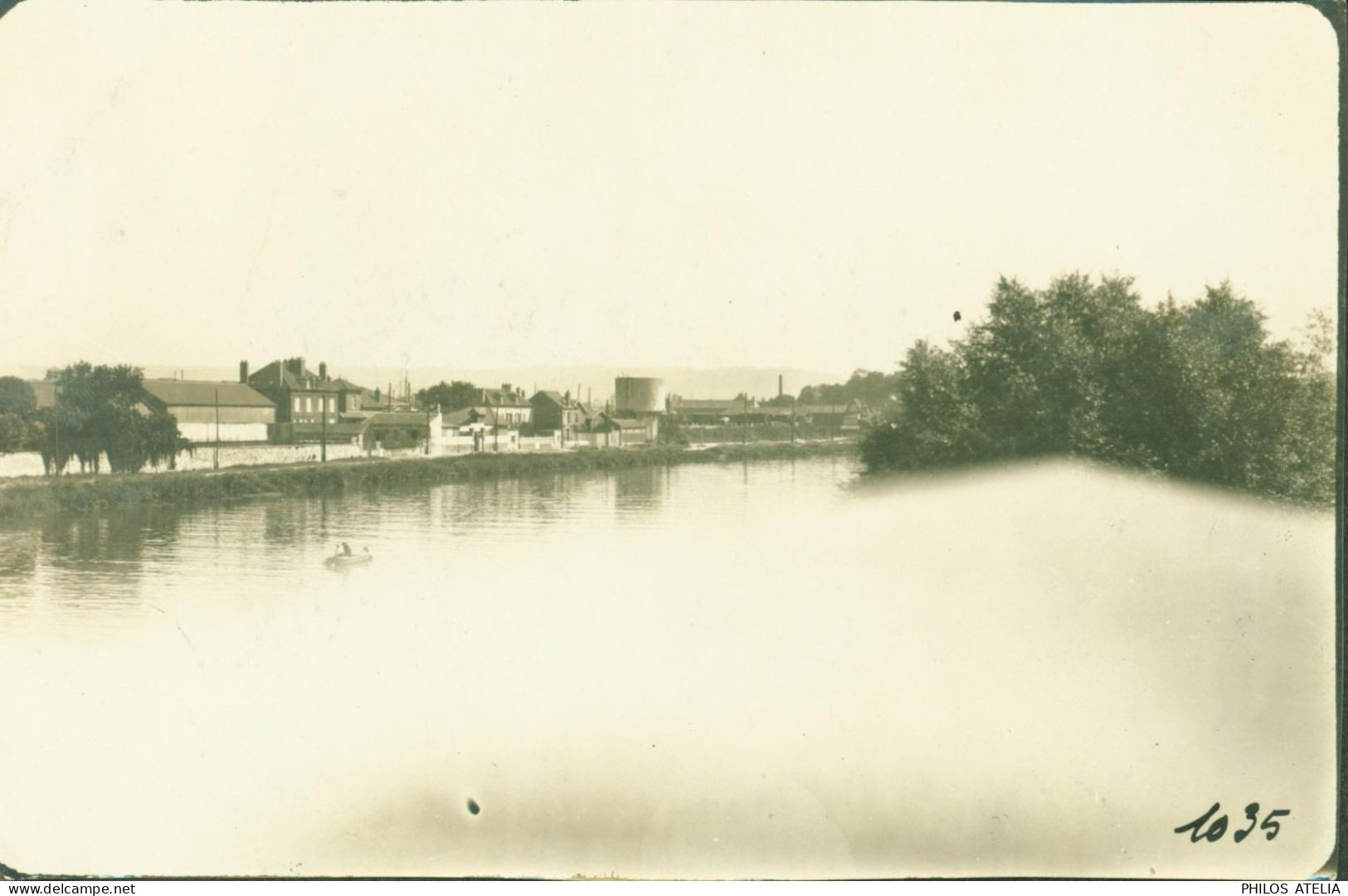 Photographie Photo Ligne De Creil à St Quentin Gare / Station Compiègne Réservoir D'alimentation D'eau Oise France - Europa