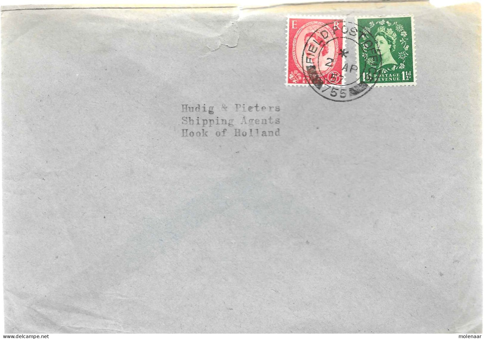 Postzegels > Europa > Groot-Brittannië >1952-2022 Elizabeth II >Brief Met No, 259-261 Field Post Office 755 (17498) - Brieven En Documenten