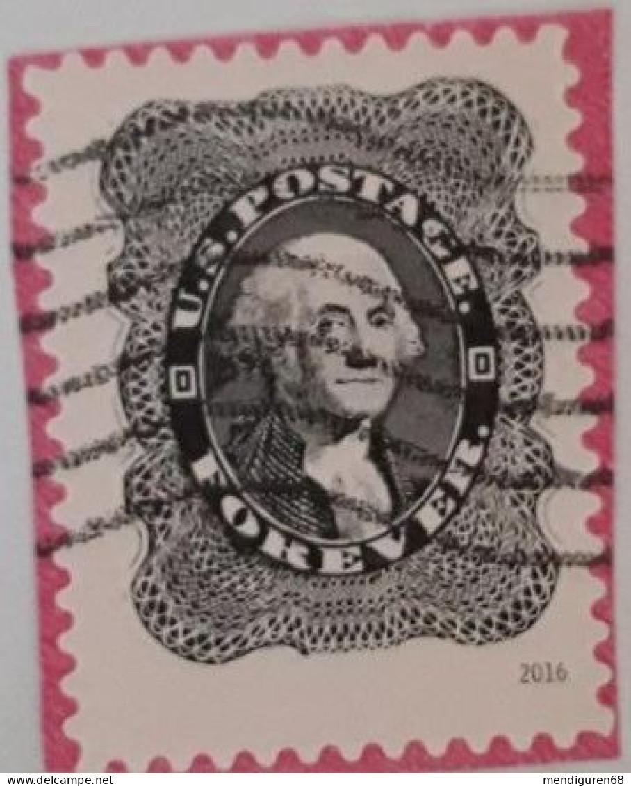 VERINIGTE STAATEN ETATS UNIS USA 2016 CLASSICS FOREVER: GEORGE WASHINGTON F USED ON PAPER SN 5079C MI 5255 YT 4881 SG 56 - Used Stamps