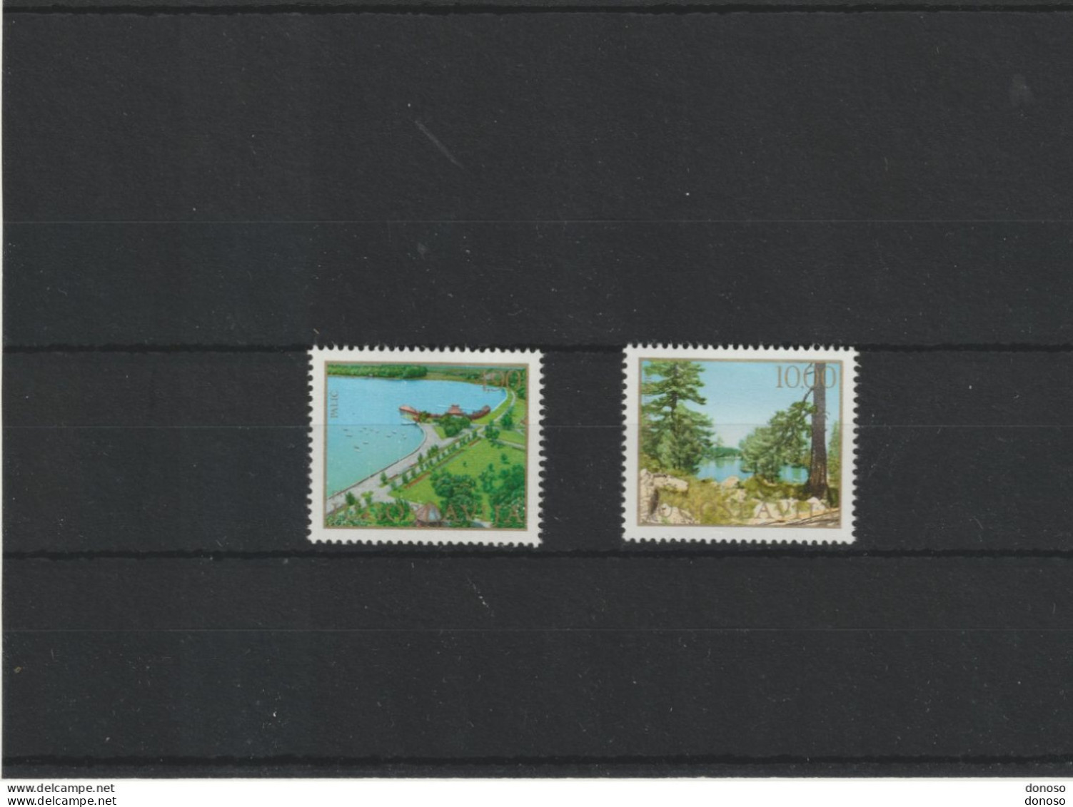 YOUGOSLAVIE 1979 Protection De L'environnement Yvert 1682-1683 NEUF** MNH - Nuovi