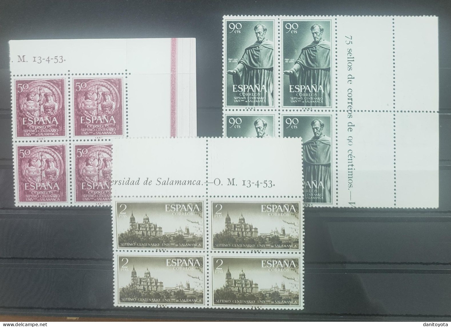 ESPAÑA. EDIFIL 1126/28 ** SALAMANCA. BLOQUE DE CUATRO. VALOR DE CATÁLOGO 104 € - Neufs