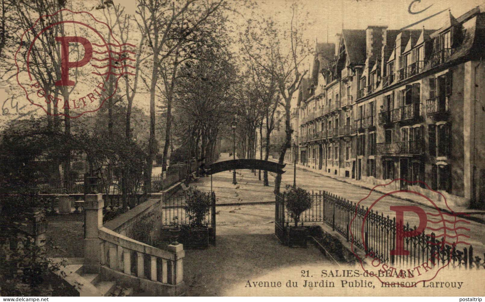 FRANCIA. FRANCE. SALIES DE BEARN - Avenue Du Jardin Public - Maison Larrouy - Salies De Bearn