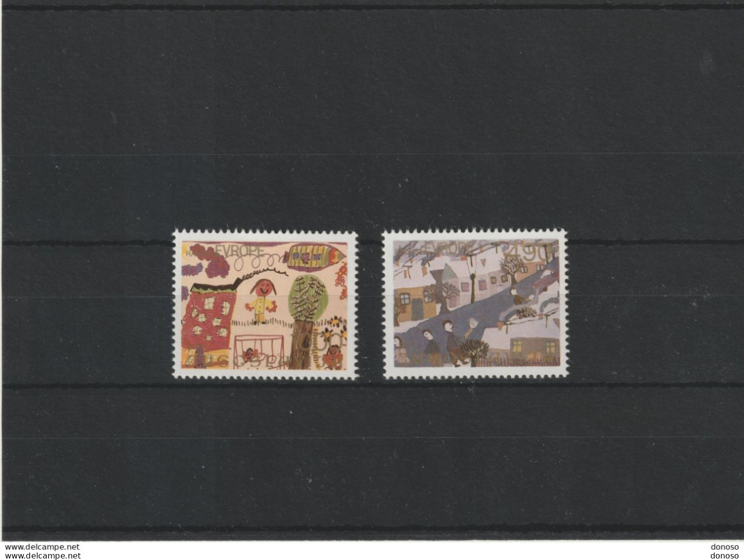 YOUGOSLAVIE 1979 Joie De L'Europe Yvert 1686-1687, Michel 1804-1805 NEUF** MNH - Unused Stamps