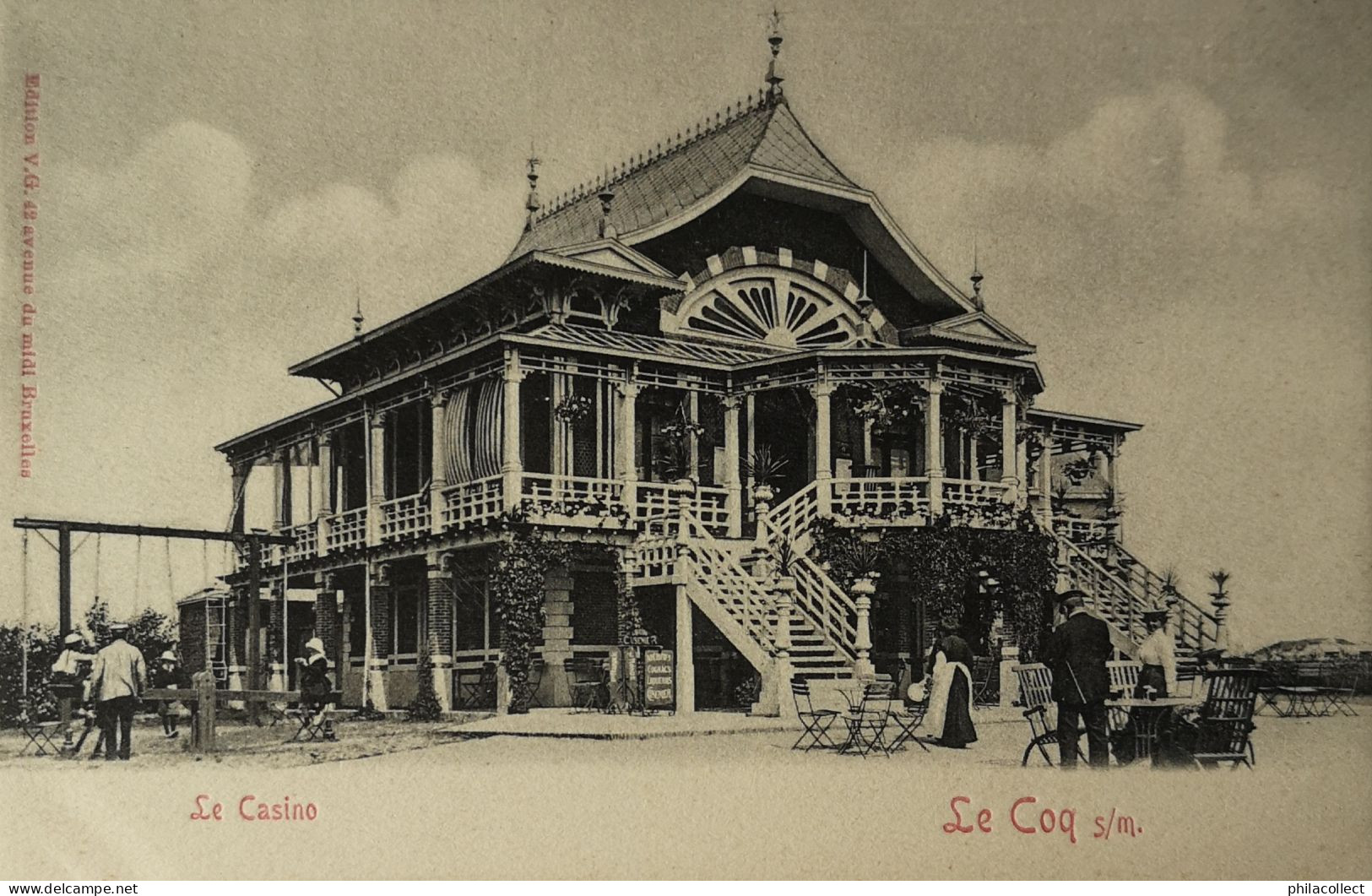 De Haan - Coq S/Mer //   Le Casino Ca 1900 - De Haan