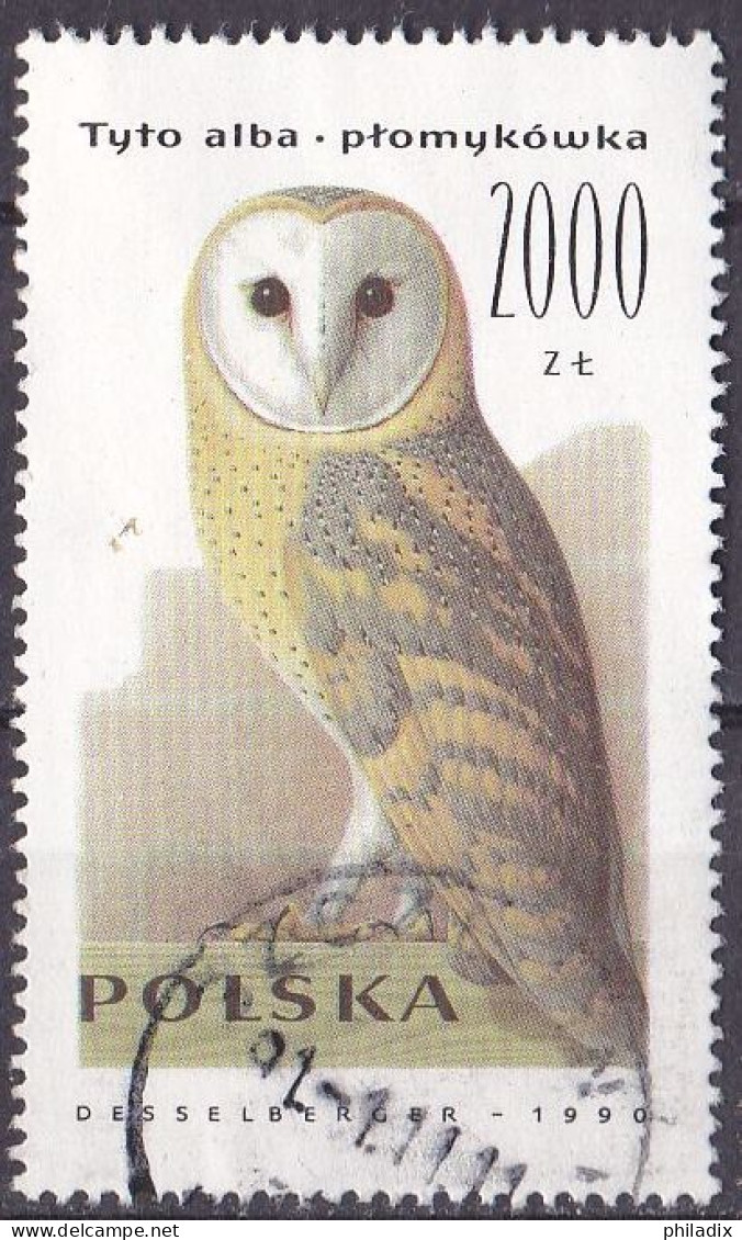 Polen Marke Von 1990 O/used (A5-16) - Used Stamps