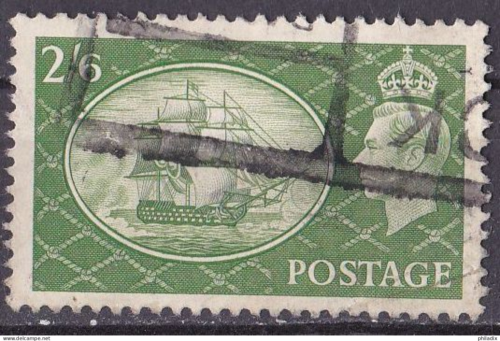 Großbritannien Marke Von 1951 O/used (A5-16) - Oblitérés