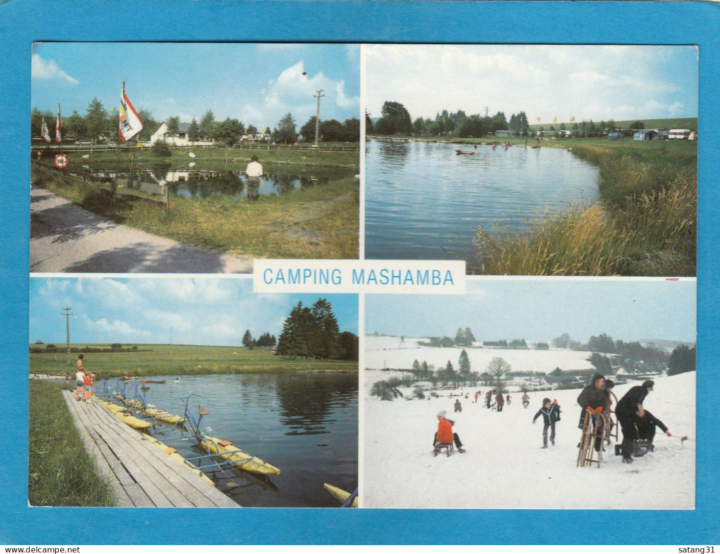 CARTE MULTI-VUES CAMPING MASHAMBA. - Vaux-sur-Sûre