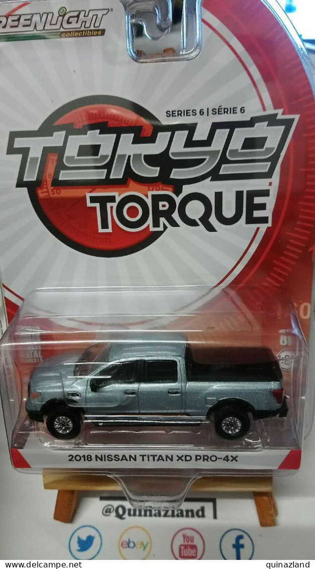 Greenlight Tokyo Torque 2018 Nissan Titan XD Pro-4X Limited Edition (NG40) - Sonstige & Ohne Zuordnung