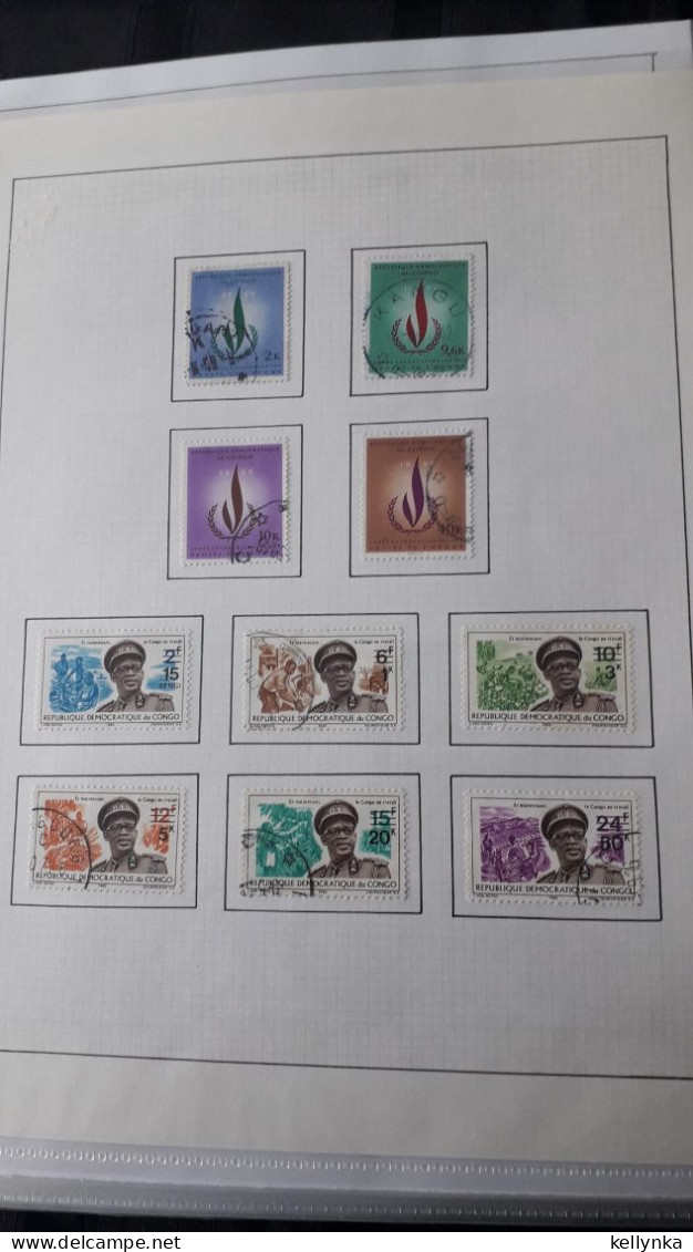 République Démocratique Du Congo - Séléction 1967/1970 - MNH + Oblitérés (8 Photos) - Collections