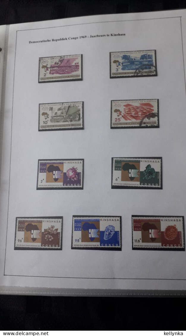 République Démocratique Du Congo - Séléction 1967/1970 - MNH + Oblitérés (8 Photos) - Collections