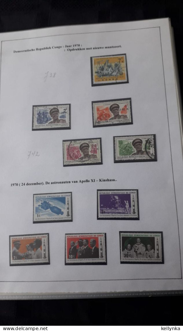 République Démocratique du Congo - Séléction 1967/1970 - MNH + Oblitérés (8 Photos)