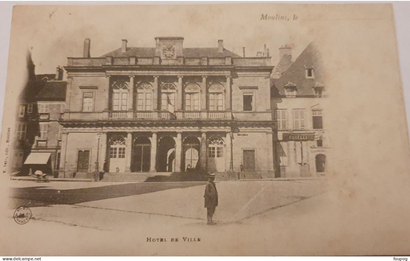 MOULINS HOTEL DE VILLE PRECURSEUR - Moulins