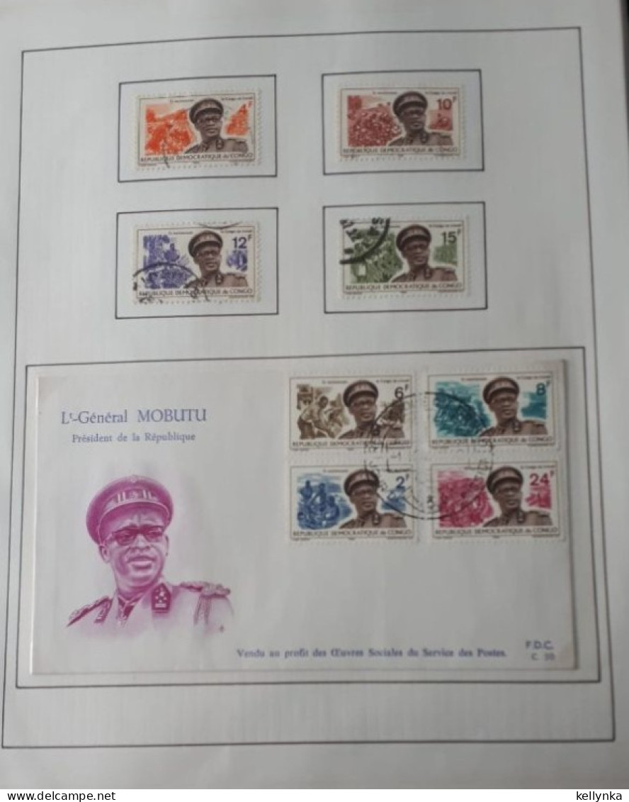 République Du Congo - 617/624 + Oblitérés + FDC (2 Photos) - FDC