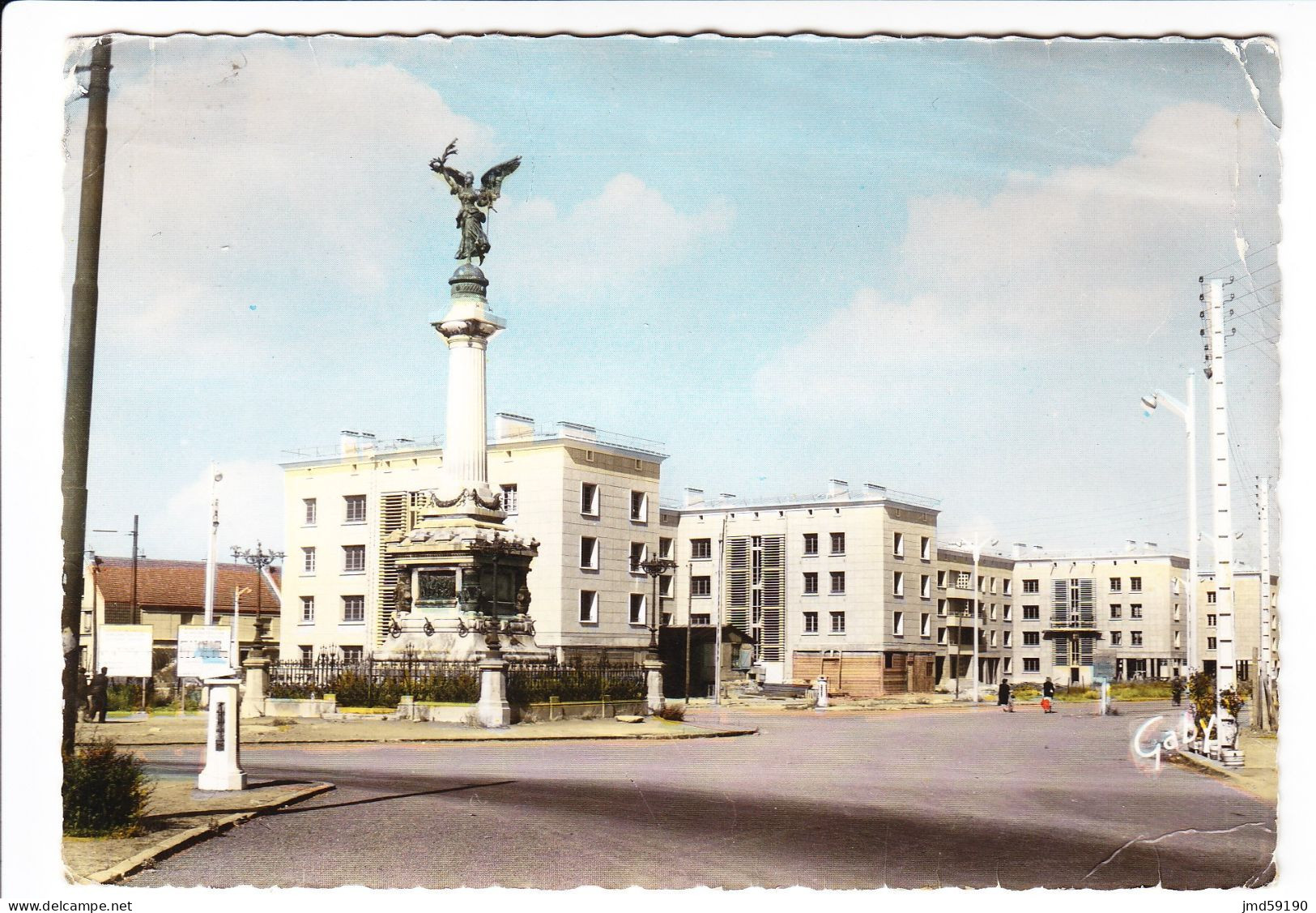 59 - DUNKERQUE (NORD) - N°56 - Place Et Monument De La Victoire - Dunkerque