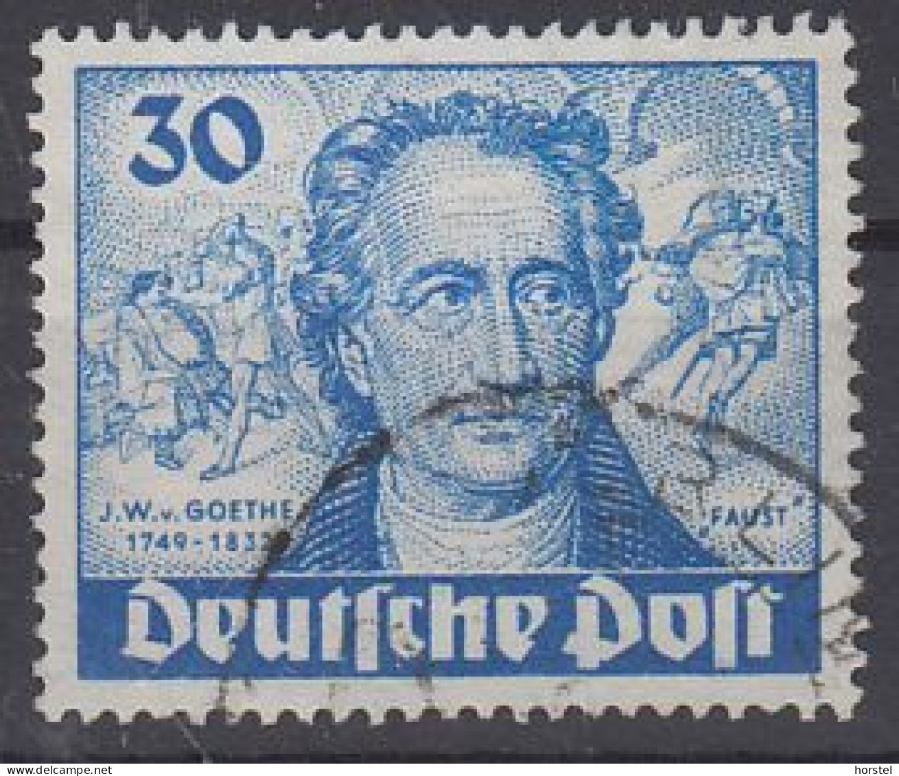 Berlin Mi Nr.63 Sondermarke - 200. Geburtstag - Goethejahr - Used Stamps