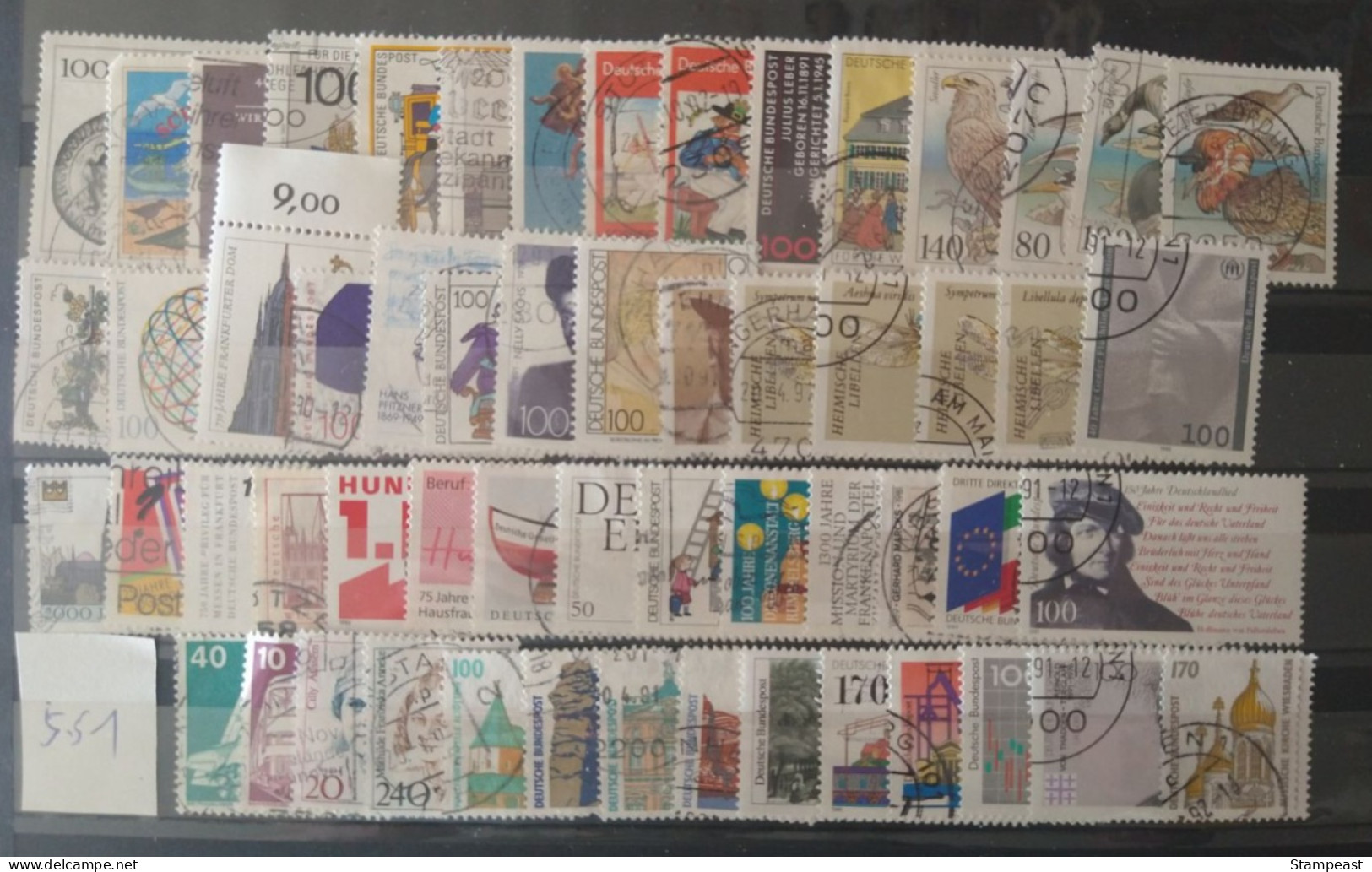 Deutschland 50 Verschiedene Briefmarken Los 5.51 - Otros & Sin Clasificación