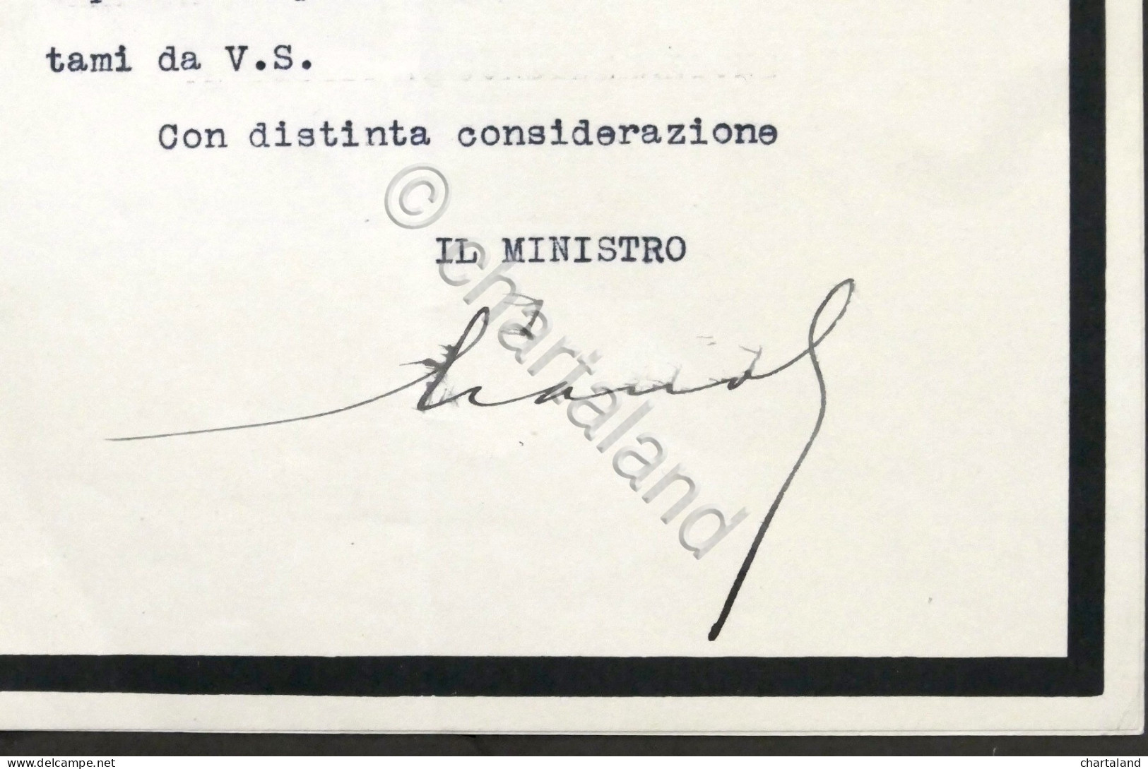 Lettera Con Autografo Del Ministro Costanzo Ciano - 1926 - Sonstige & Ohne Zuordnung