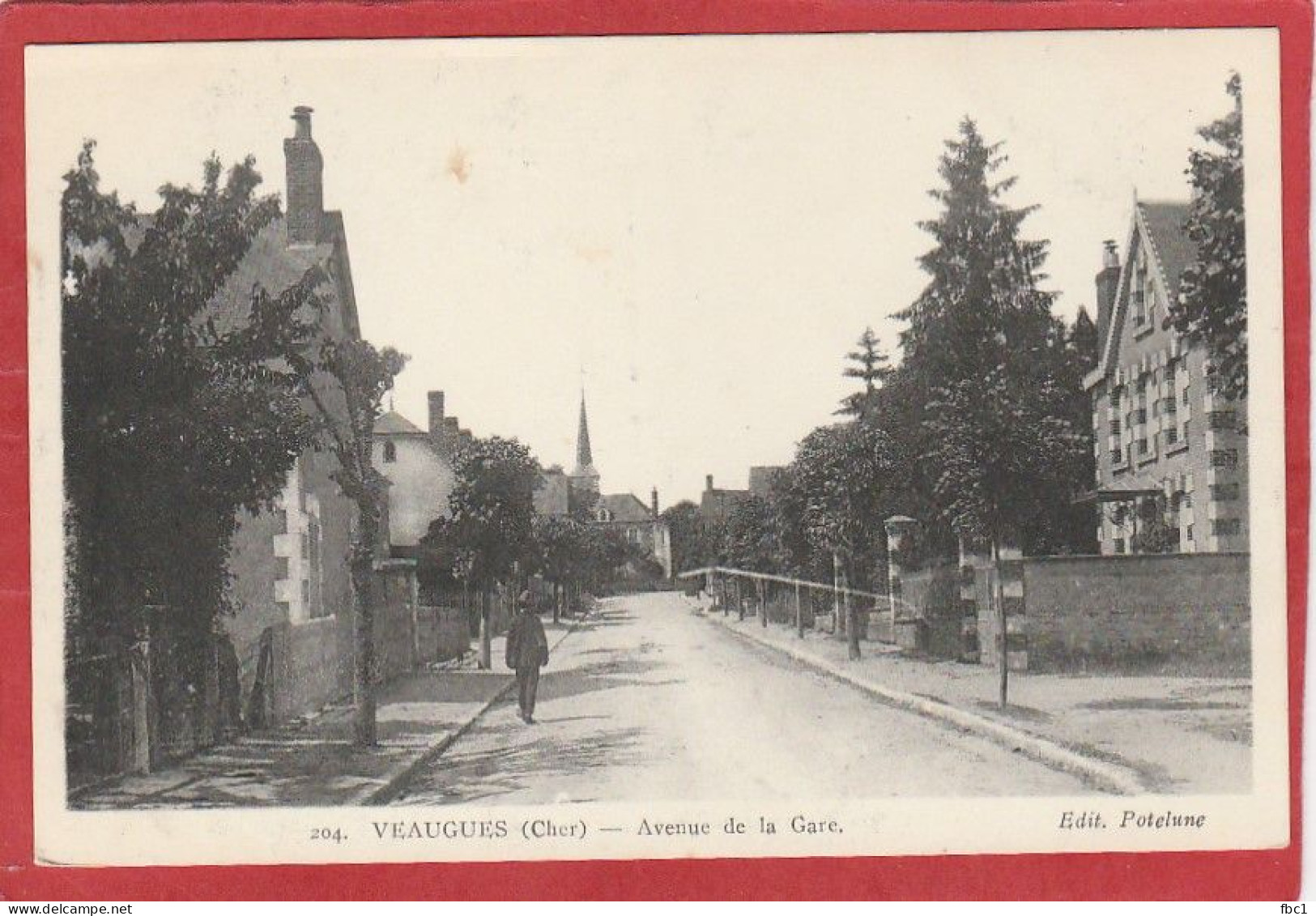 Cher - Veaugues - Avenue De La Gare - Andere & Zonder Classificatie