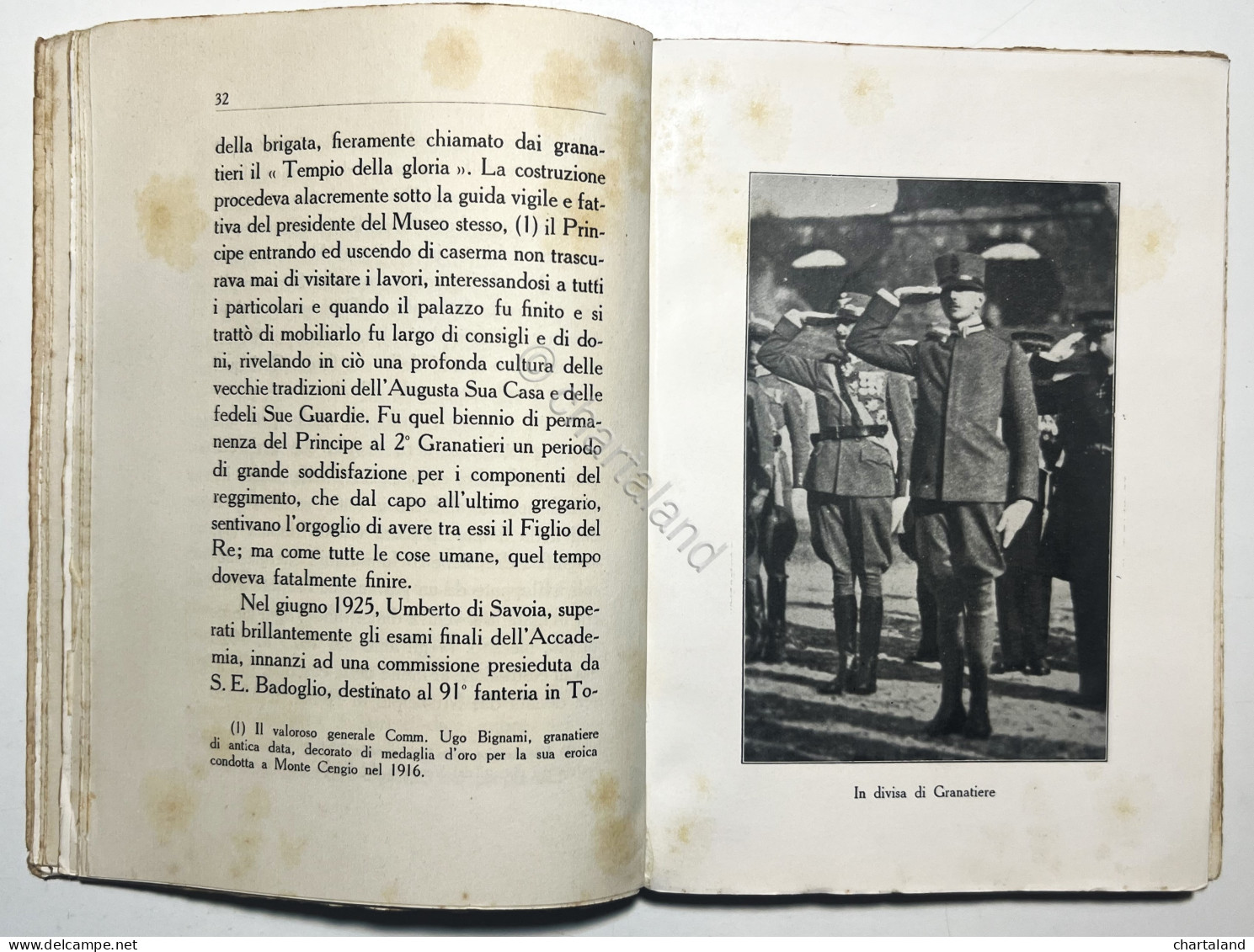 C. Maria De Vecchi - Umberto Di Savoia: Il Principe Soldato E Studioso - Ed.1930 - Andere & Zonder Classificatie