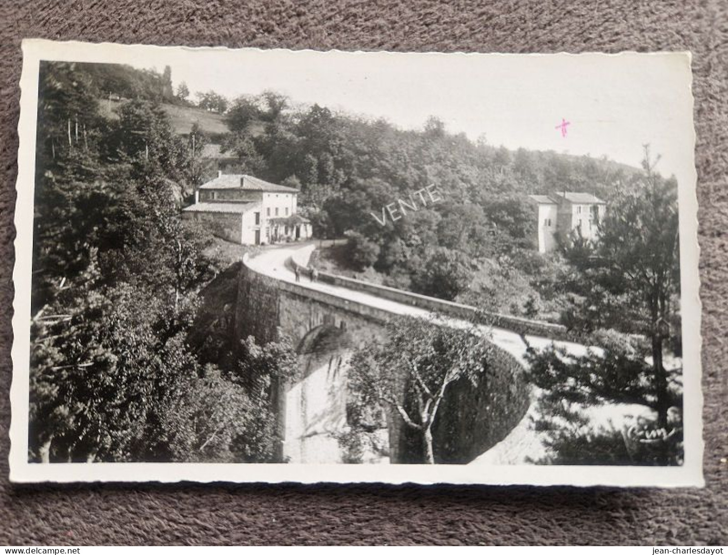 Carte Postale VERNOUX : Pont Du Belay - Vernoux