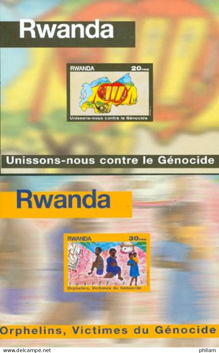 RWANDA 1999 -  Non Au Génocide - 4 BF - Ongebruikt