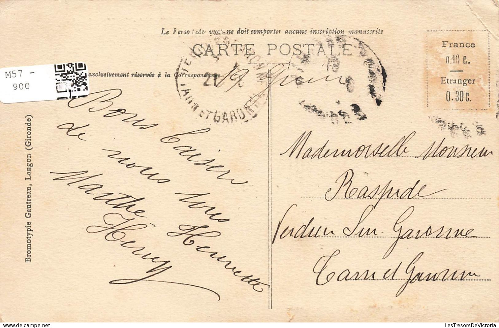 FRANCE - Mimizan Les Bains - Les Rives Du Courant - Carte Postale Ancienne - Mimizan