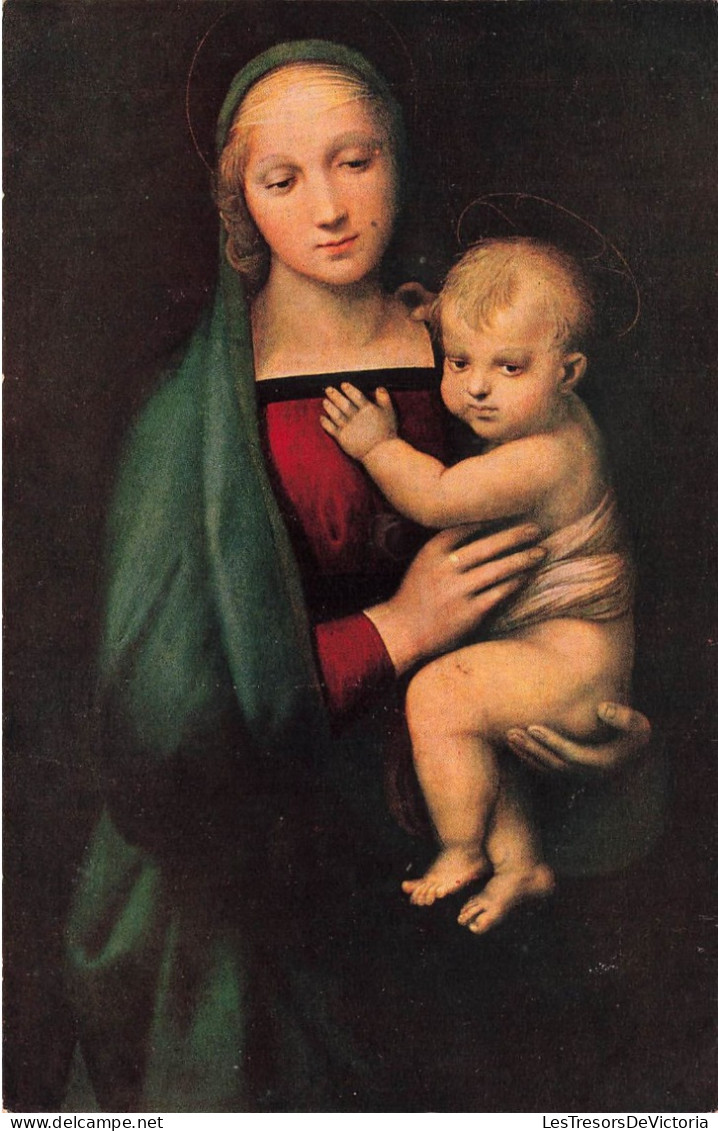 ARTS - Peintures Et Tableaux - Madonna Del Granduca - Raffael - Carte Postale Ancienne - Malerei & Gemälde