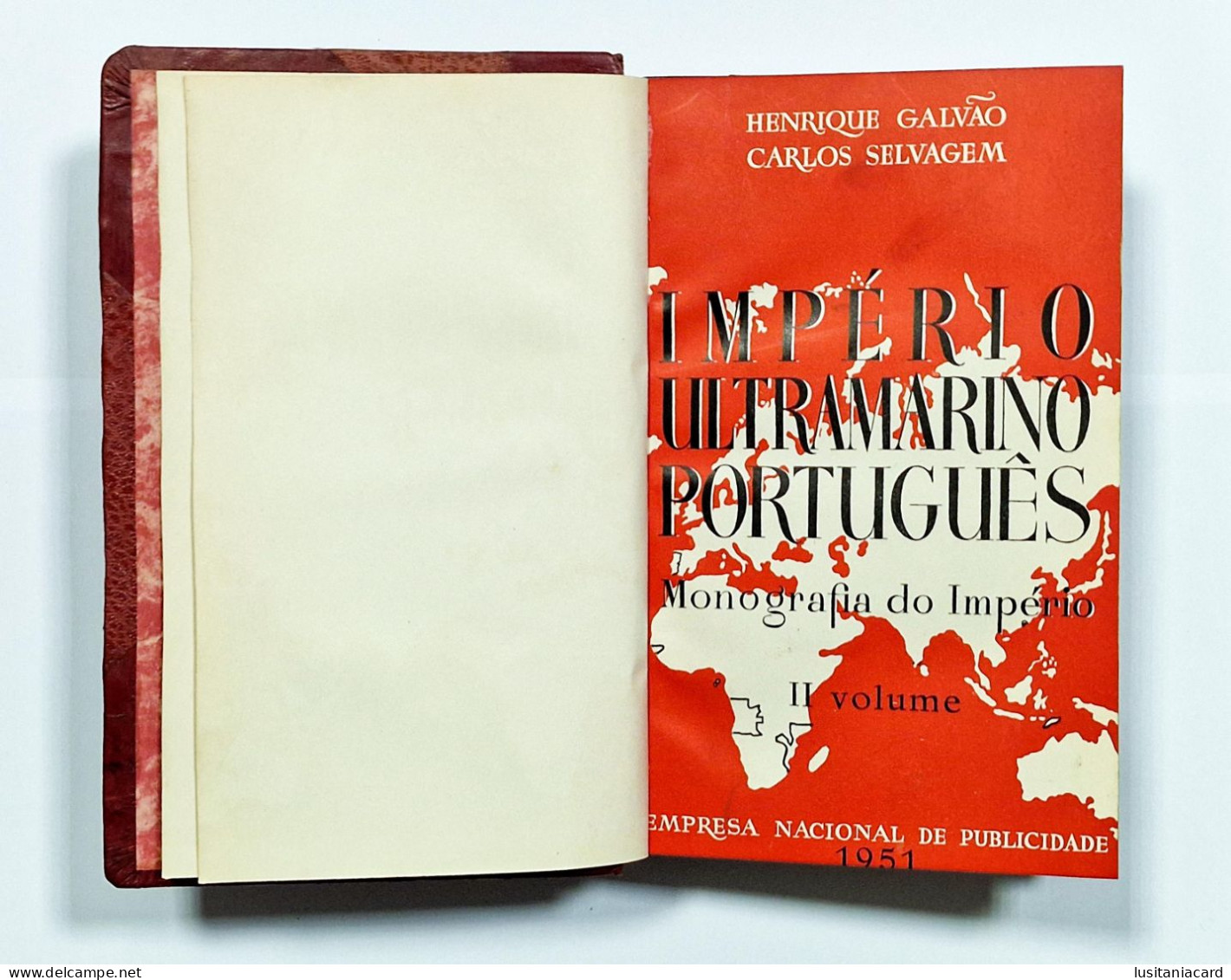 Império Ultramarino Português. ( 4 VOLUMES) (Autores: Henrique Galvão - Carlos Selvagem - 1950 A 1953) - Alte Bücher